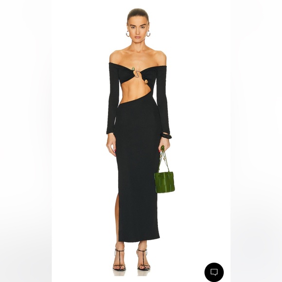Christopher Esber Dresses & Skirts - CHRISTOPHER ESBER Distort Quartz Shoulderless Dress